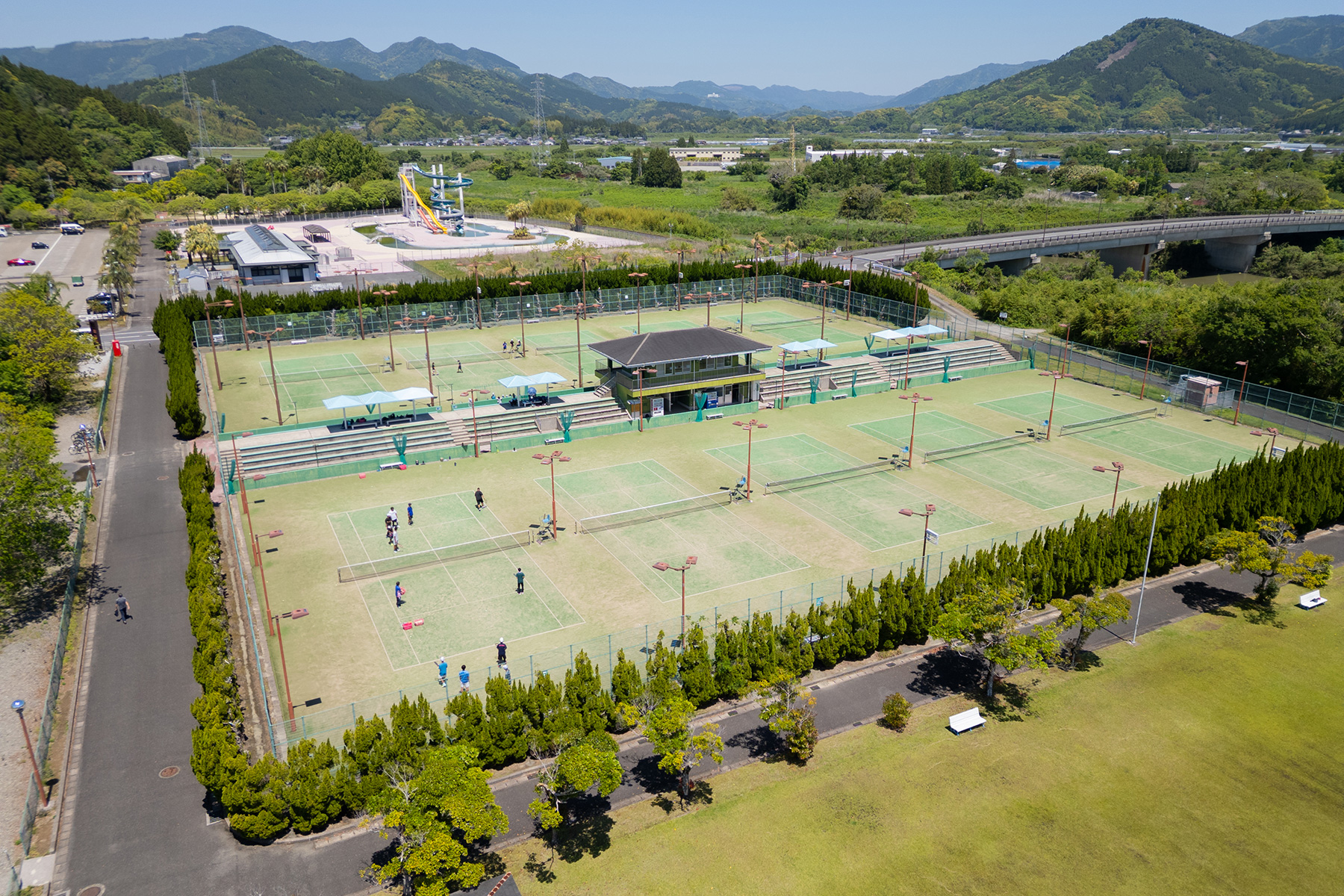 日南総合運動公園　テニスコート