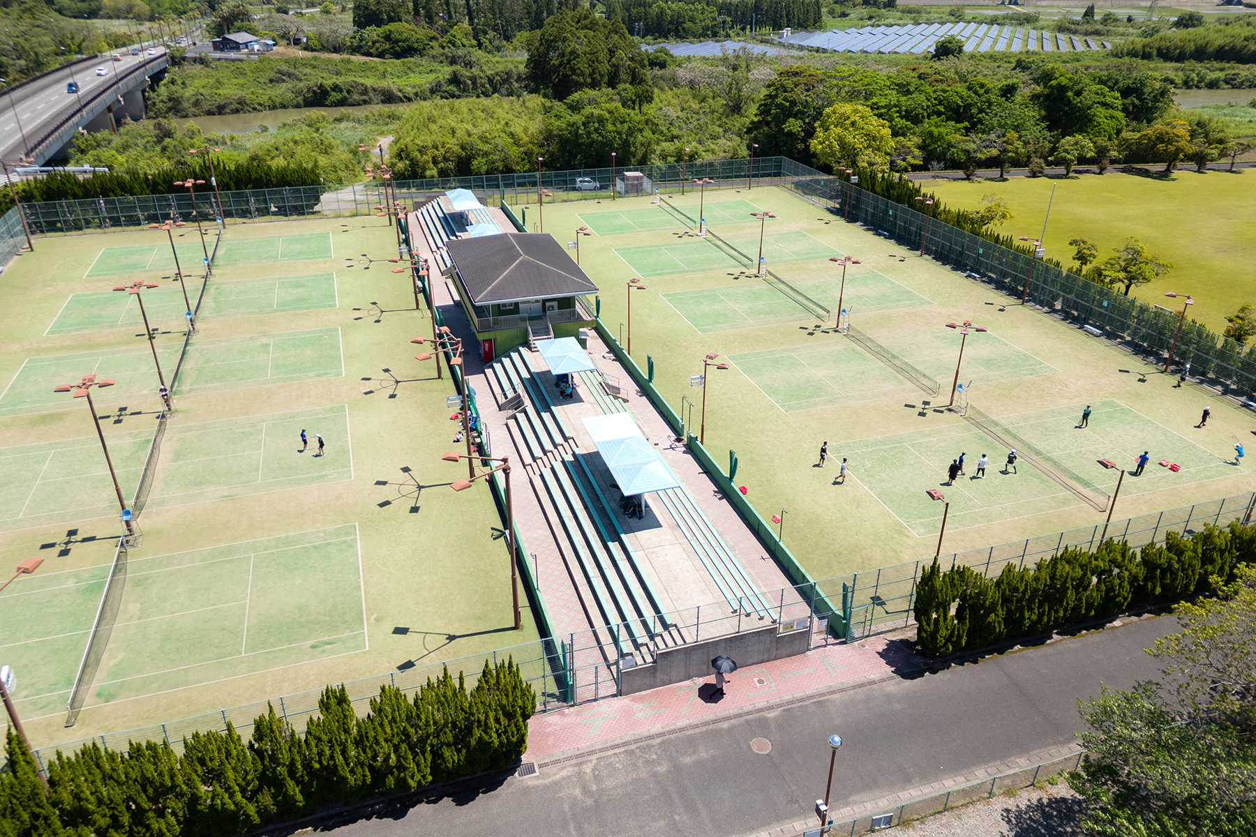 日南総合運動公園　テニスコート